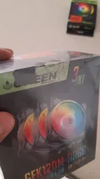فن کیس گرین مدل HURACAN FAN GFK120M-ARGB بسته 3 عددی