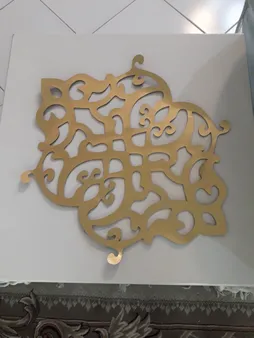 زیر بشقابی چرم مصنوعی دکورانر مدل P901 ست 6 عددی