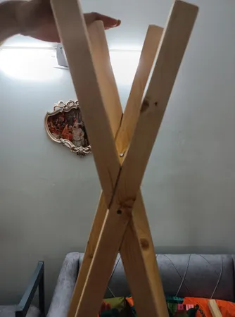 تختخواب کودک روستیک دکور مدل سرخپوستی