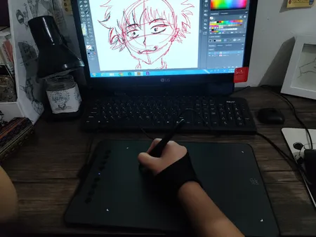 قلم نوری با صفحه نمایش  -  ایکس پی-پن مدل Deco 01 V3