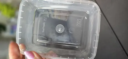 ظرف نگهدارنده پولاد پویش مدل فریزری 550cc بسته 12 عددی