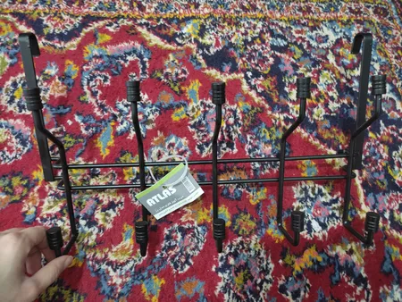 آویز لباس مدل پشت دری لبه باریک