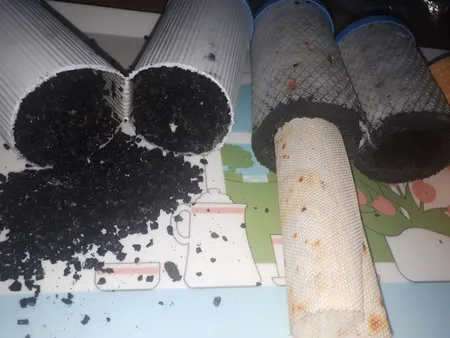 فیلتر دستگاه تصفیه کننده آب آکواپیورست مدل RO-03 بسته 3 عددی