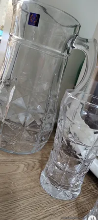 سرویس پارچ و لیوان 7 پارچه مدل  آکوامارین