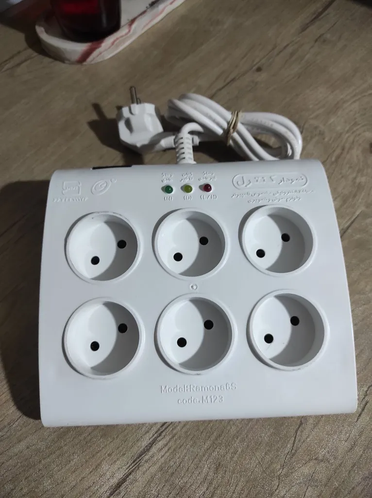 محافظ ولتاژ الکترونیکی نمودار کنترل مدل رامونا M123