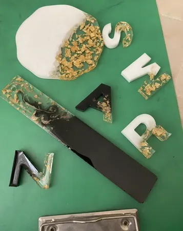 رزین اپوکسی چلیپا مدل RHR002 حجم 360 میلی لیتر به همراه هاردنر