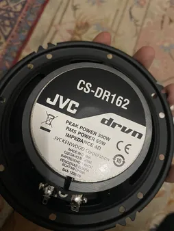 اسپیکر خودرو جی وی سی مدل CS-DR162 بسته دو عددی