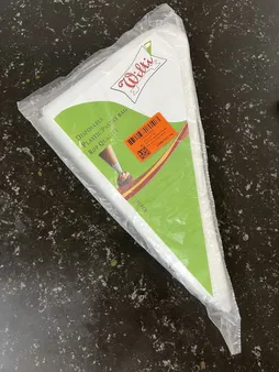 قیف خامه زن یکبار مصرف ویلتی مدل dpr100 بسته 100 عددی