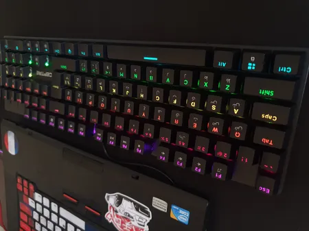 کیبورد مخصوص بازی اسکپتر مدل KA101/KEYPRO 2023