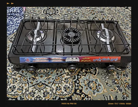 اجاق گاز سفری مدل سه شعله