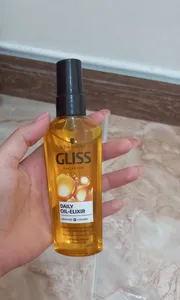 تجریه خرید روغن مو گلیس مدل Daily Oil حاوی روغن آرگان و ویتامین ای حجم 75 میلی لیتر