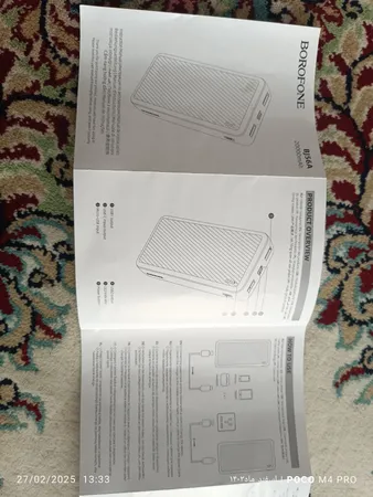 پاوربانک بروفون مدل 56 ظرفیت 20000 میلی‌ آمپر ساعت