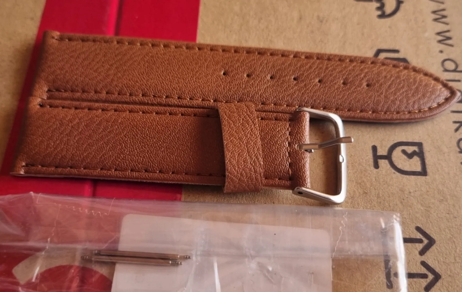 بند ساعت مچی مدل 22 P کد A 70 به همراه پین و ابزار کوتاه کننده بند