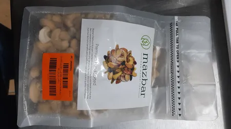 بادام هندی خام مزبار - 500 گرم