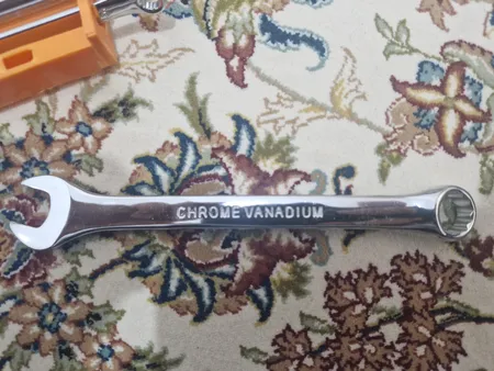 آچار یکسر تخت و یکسر رینگی جاب مدل  MM 622 مجموعه 12 عددی