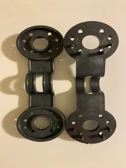 بست کلیپسی توری شید گلخانه تورینه مدل ضخیم ضدآفتاب بسته 6 عددی