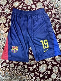 ست 5 تکه لباس ورزشی پسرانه مدل بارسلونا یامال کد 2025