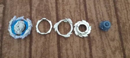 فرفره مدل انفجاری طرح گیلتی لویی نور کد B-189