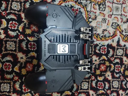 دسته بازی ممو مدل AK77 به همراه دستکش گیمینگ