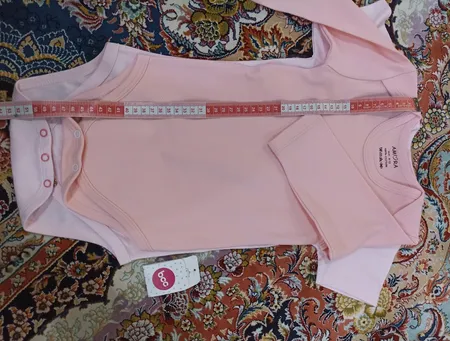 بادی آستین بلند نوزادی پسرانه آمورا مدل plain مجموعه 3 عددی