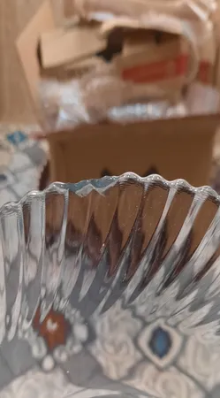 بشقاب غذاخوری نوری تازه سری دیاموند مدل 401022T بسته 6 عددی