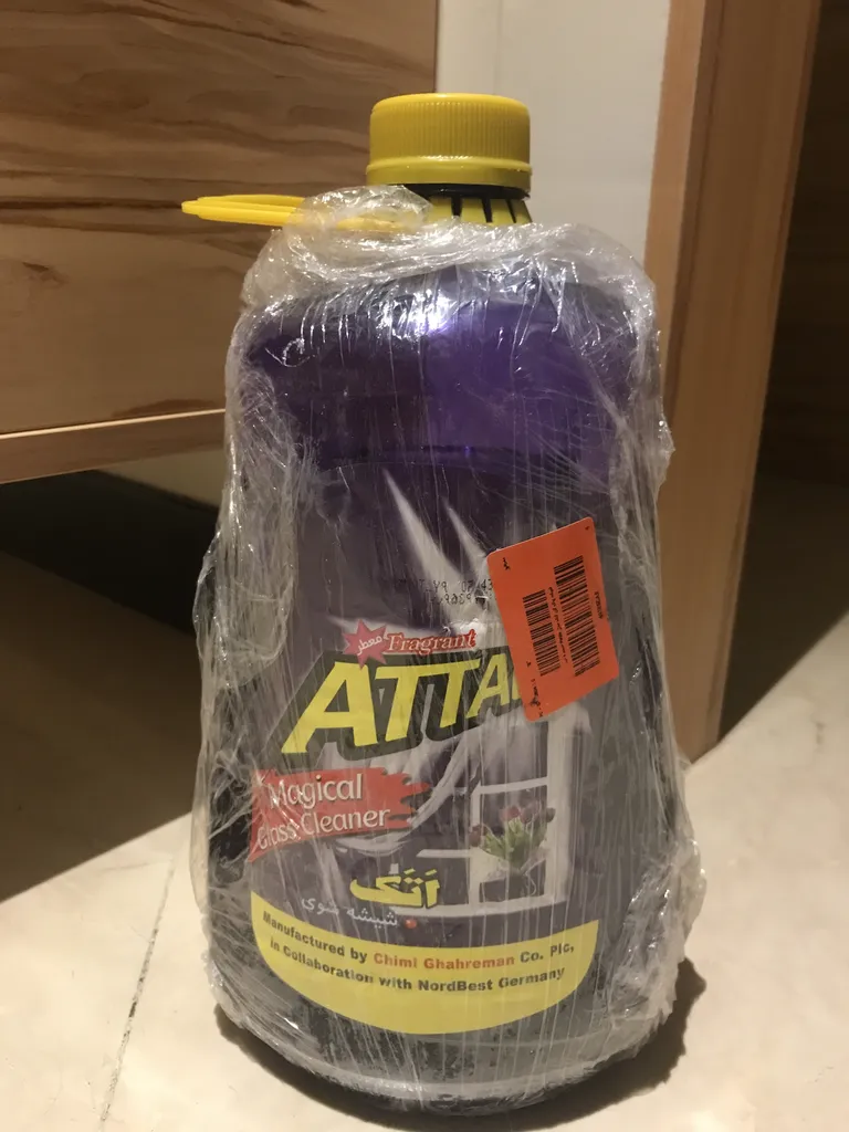 شیشه پاک کن اتک مدل Purple حجم 4 لیتر