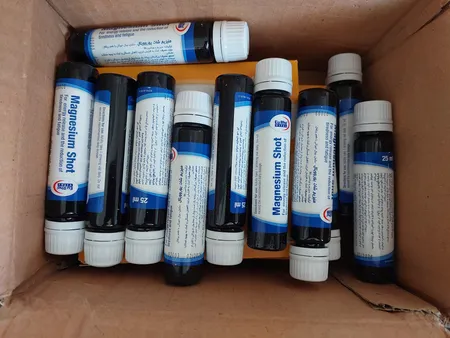 ویال منیزیم شات یوروویتال بسته 6 عددی