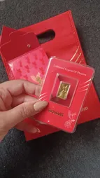 شمش طلا 24 عیار ایران‌شمش مدل سیمرغ