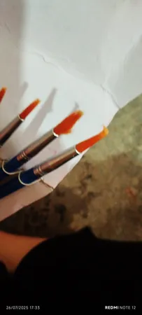 قلم مو گرد مدل Xin Bowen مجموعه 6 عددی