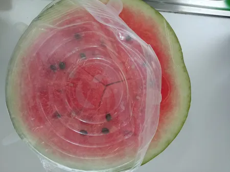 درپوش ظرف مدل سیلیکونی مجموعه 6 عددی