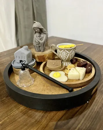 شمع خاموش کن مدل فلزی زنگوله ای بلوری