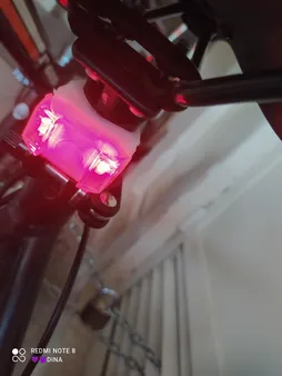 چراغ دوچرخه مدل المپیا کد 009-2