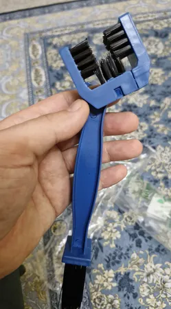 فرچه تمیز کننده زنجیر چرخ موتور سیکلت وارون مدل A-96