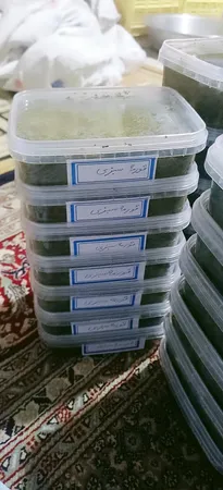 ظرف نگهدارنده پولاد پویش مدل فریزری و ماکروویوی کد 202 مجموعه 17 عددی