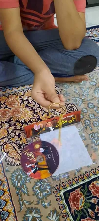 ابزار شعبده بازی اجی مجیک مدل حلقه و زنجیر کد AJ 93