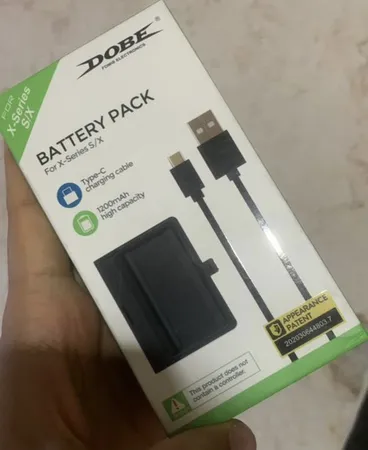 باتری قابل شارژ Dobe مدل TYX-0634B مناسب برای Xbox Series به همراه کابل USB-C
