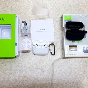 تجریه خرید هدفون بلوتوثی موزیک آپولو مدل TWS-PRO K3V5.3 همراه با کاور سیلیکونی