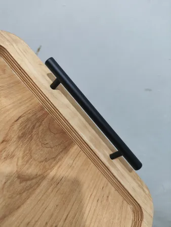 سینی گردو مدل چوبی دسته دار SN013