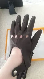 دستکش مردانه پاتن چرم آفتاب مدل DM 407