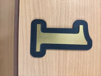 تابلو طرح پلاک 1 مدل I 272