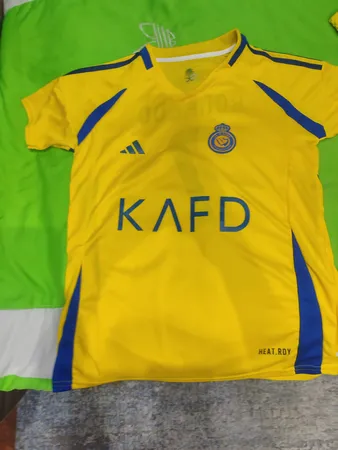 ست 5 تکه لباس ورزشی پسرانه طرح النصر مدل رونالدو 2025