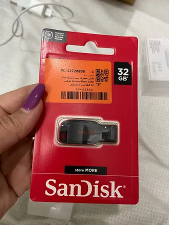 فلش مموری سن دیسک مدل Cruzer Blade CZ50 ظرفیت 32 گیگابایت با رابط USB 2.0