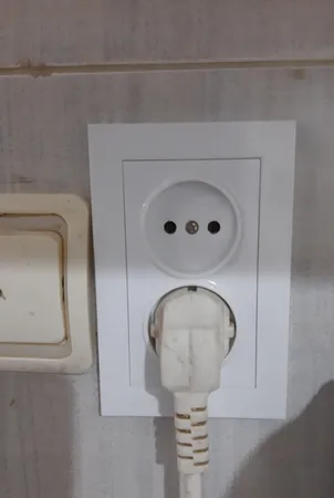 پریز برق دوقلو خیام الکتریک مدل KH8055