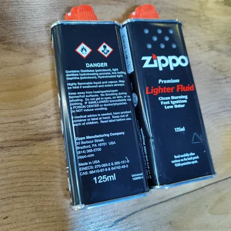 بنزین فندک زیپو مدل 125ML بسته 2 عددی