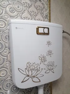 تجریه خرید فلاش تانک ایمن آب مدل کاسپین طرح نیلوفر