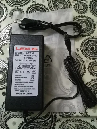 آداپتور 12 ولت 5 آمپر لکسوس کد real_4.5a
