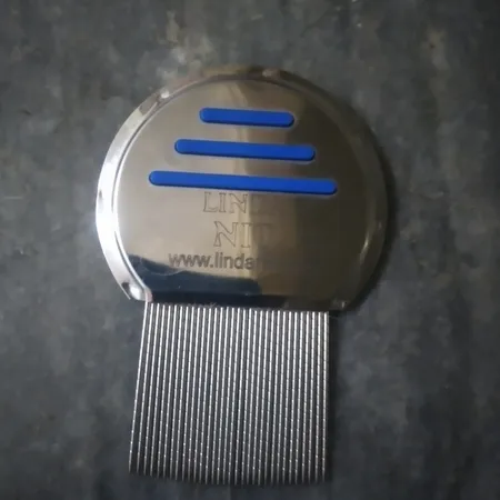 شانه ضد شپش لیندا نیت مدل تمام استیل پاک کننده تخم شپش