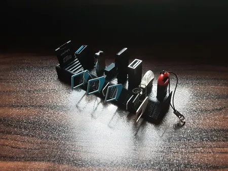 پایه نگهدارنده فلش مموری و کارت حافظه مدل MC31