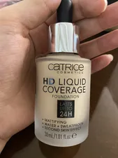 تجریه خرید کرم پودر کاتریس سری HD مدل Liquid Coverage شماره 030