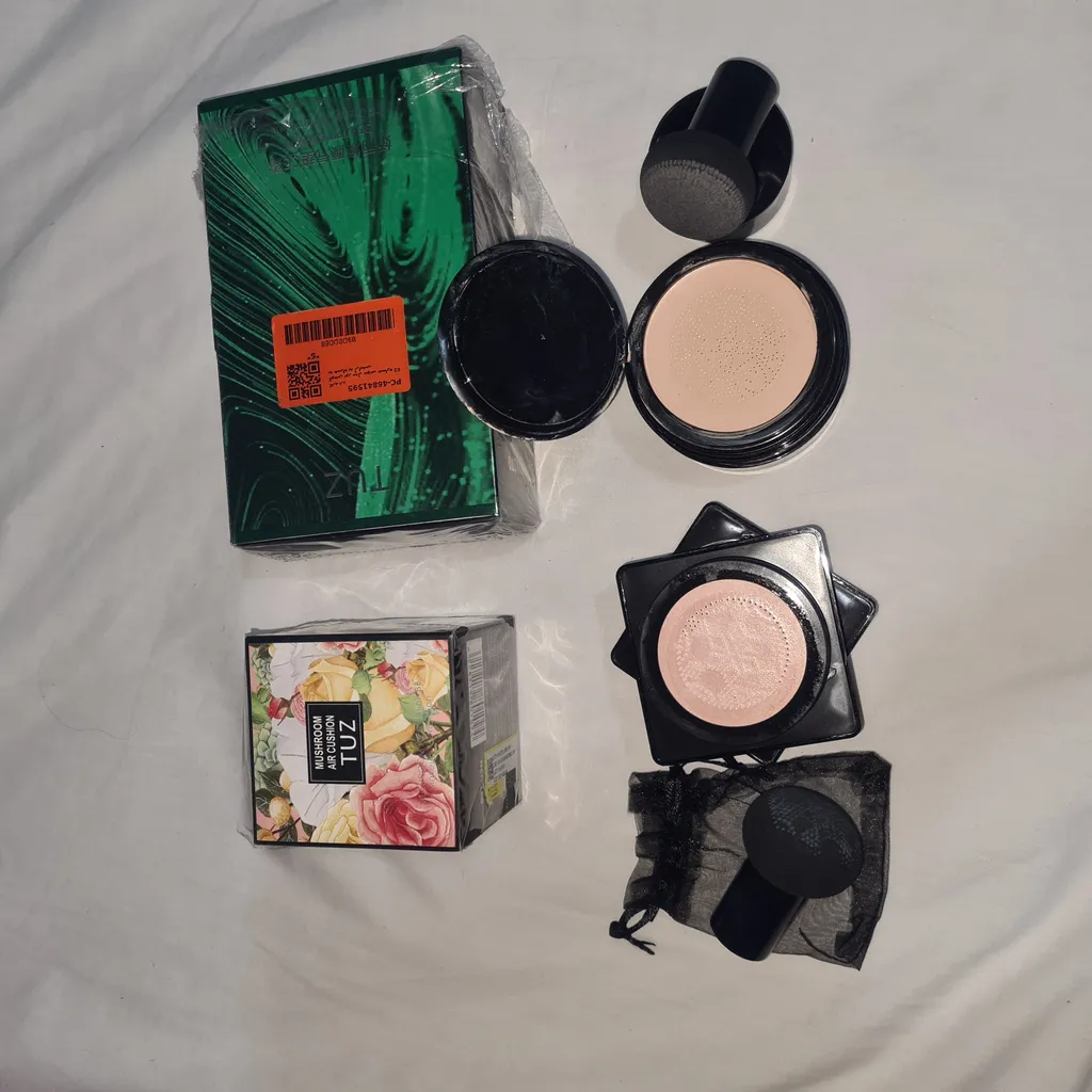 کوشن توز مدل گل رز شماره 01 به همراه پد آرایشی